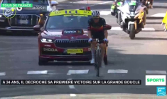 Le Belge Tim Wellens remporte en solitaire une 15e étape décousue