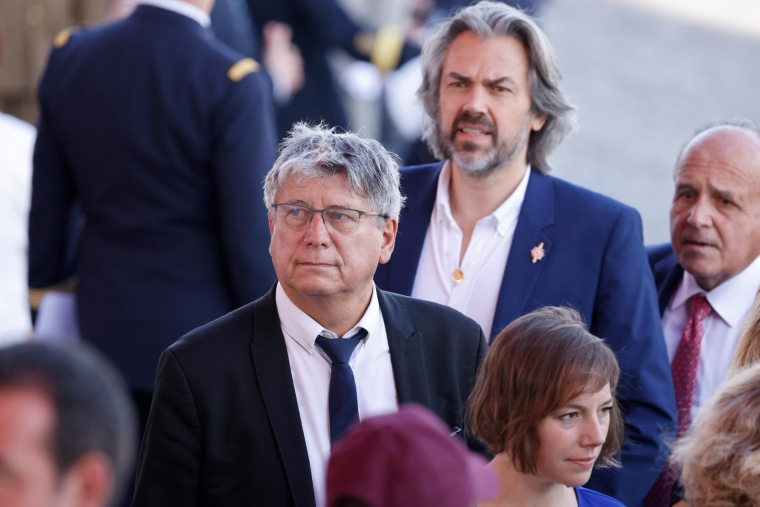 Eric Coquerel a été nommé président de la Commission des finances de l'Assemblée nationale. ( AFP / Ludovic MARIN )