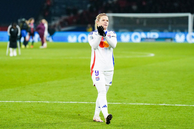 D1 (F) : L'OL remet une claque à Saint-Étienne dans le derby