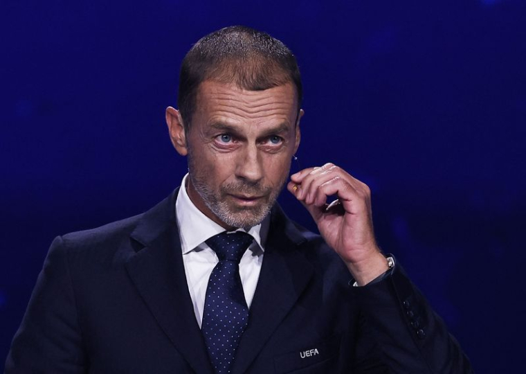 Le président de l'UEFA Aleksander Ceferin