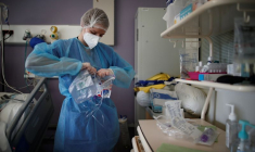 CORONAVIRUS: 3.849 PATIENTS EN RÉANIMATION EN FRANCE, EN HAUSSE DE 106