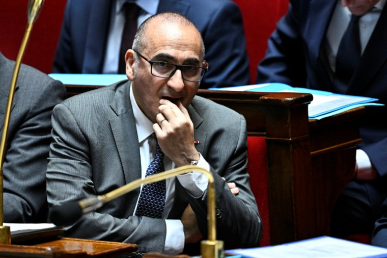 Le ministre de l'Intérieur Laurent Nuñez à l'Assemblée nationale à Paris le 20 mai 2025 ( AFP / JULIEN DE ROSA )