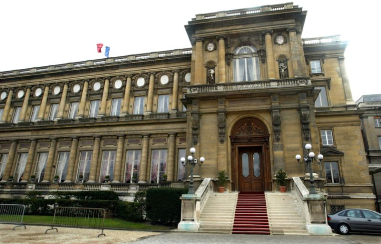 Une vue extérieure du bâtiment du Quai d'Orsay