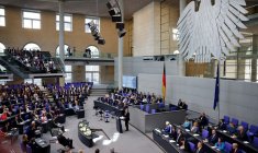 Célébration du 75e anniversaire de la première session du Bundestag