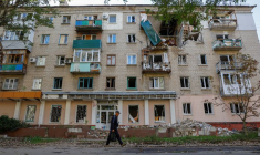 Photo d'archives : La ville de Lysychansk dans la région de Luhansk