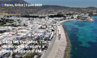 Grèce : les restaurants de l'île de Paros en grève avant le pic de la saison touristique