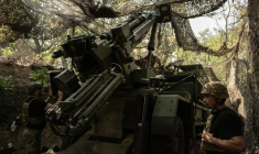 Des soldats ukrainiens en Ukraine, le 9 juin 2025. (illustration) ( AFP / FLORENT VERGNES )