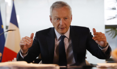 Bruno Le Maire, le 3 février 2023, à Paris ( AFP / Ludovic MARIN )