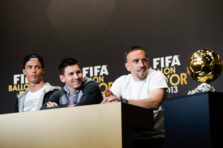 Ballon d’or : Quand Franck Ribéry se paye Cristiano Ronaldo