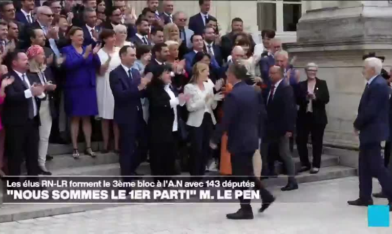 L'accession au pouvoir du RN n'est "que partie remise", affirme Marine Le Pen