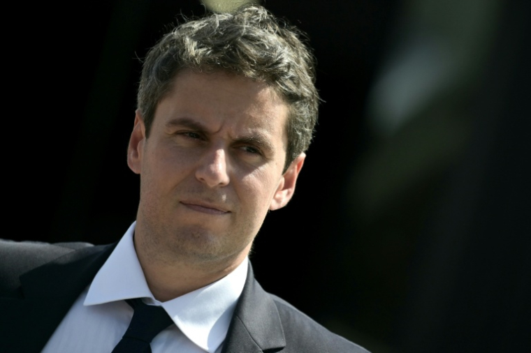 Gabriel Attal à Villepinte, près de Paris, le 16 juin 2026 ( AFP / JULIEN DE ROSA )