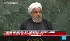 REPLAY - Discours du président iranien Hassan Rohani lors de la 74ème assemblée générale de l'ONU