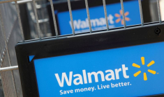 Photo d'archives du logo de Walmart