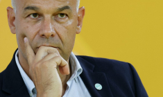 Arnaud Rousseau, président de la FNSEA, à Paris le 26 août 2026. ( AFP / THOMAS SAMSON )