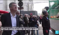 Notre-Dame de Paris retrouve huit cloches à trois mois de sa réouverture