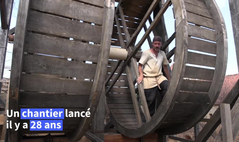 Le château fort de Guédelon, un chantier à remonter le temps