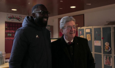 Municipales: Jean-Luc Mélenchon, chef de file de LFI, vote à Paris