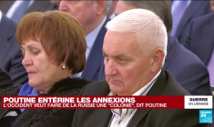 REPLAY - Vladimir Poutine entérine l'annexion de quatre territoires ukrainiens à la Russie