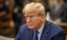 L'ancien président américain Donald Trump devant la Cour suprême de l'État de New York