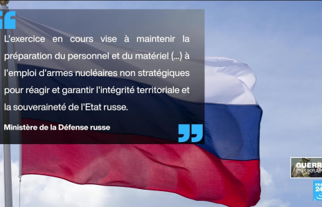 Guerre en Ukraine : début des exercices nucléaires russes