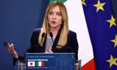 La présidente du Conseil italienne Giorgia Meloni