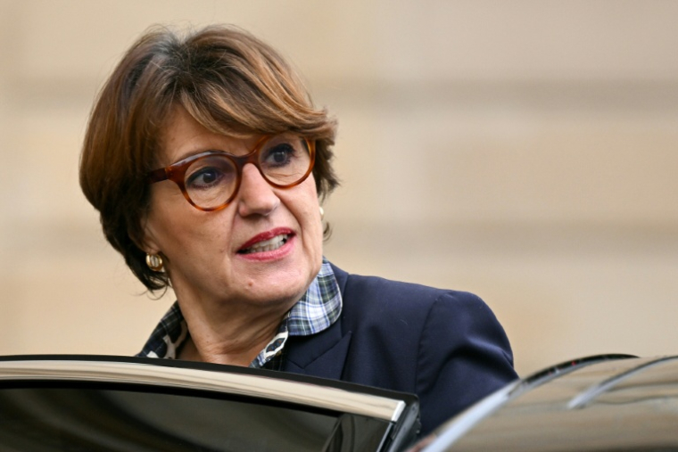 La ministre de l'Agriculture Annie Genevard, le 10 décembre 2025 à Paris  ( AFP / Bertrand GUAY )