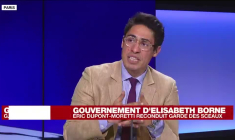 Gouvernement d'Elisabeth Borne : Eric Dupond-Moretti reconduit au ministère de la Justice