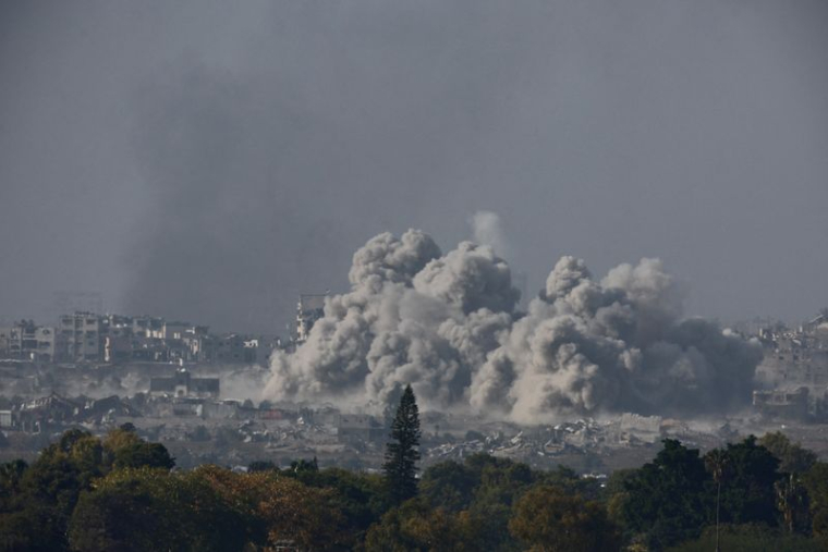 Frappe aérienne israélienne dans le centre de Gaza