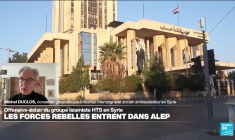 Offensive éclair du groupe HTS et des rebelles en Syrie : Alep, une ville "stratégique"