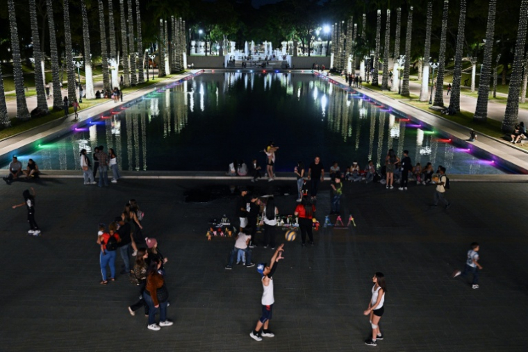 La promenade du boulevard Los Proceres à Caracas, le 19 décembre 2025 au Venezuela ( AFP / Federico PARRA )