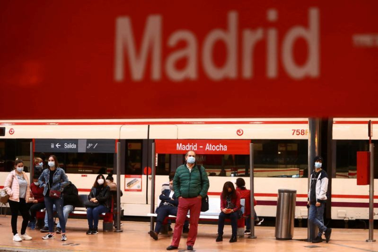 CORONAVIRUS/ESPAGNE:LE GOUVERNEMENT DEMANDE À MADRID DE SE CONFINER