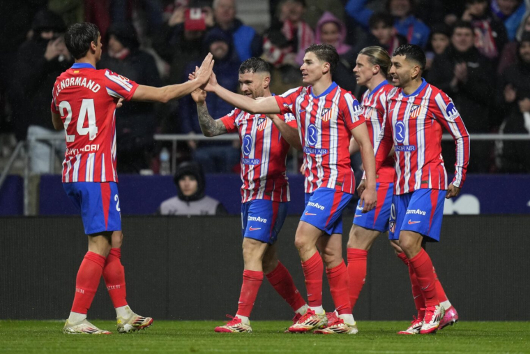 L’Atlético de Madrid (provisoirement) leader !