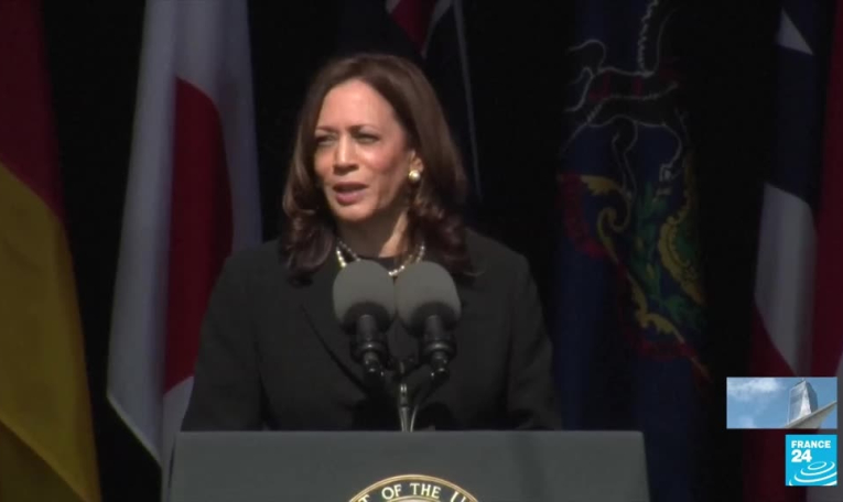 20 ans du 11-Septembre : 'Votre nation vous soutient' déclare Kamala Harris