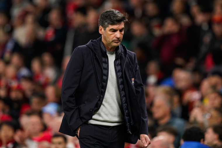 Paulo Fonseca regrette la célébration du 4-2 de l'OL contre Manchester United