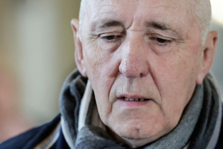 Dany Leprince au Palais de Justice de Paris le 7 mai 2026 ( AFP / STEPHANE DE SAKUTIN )