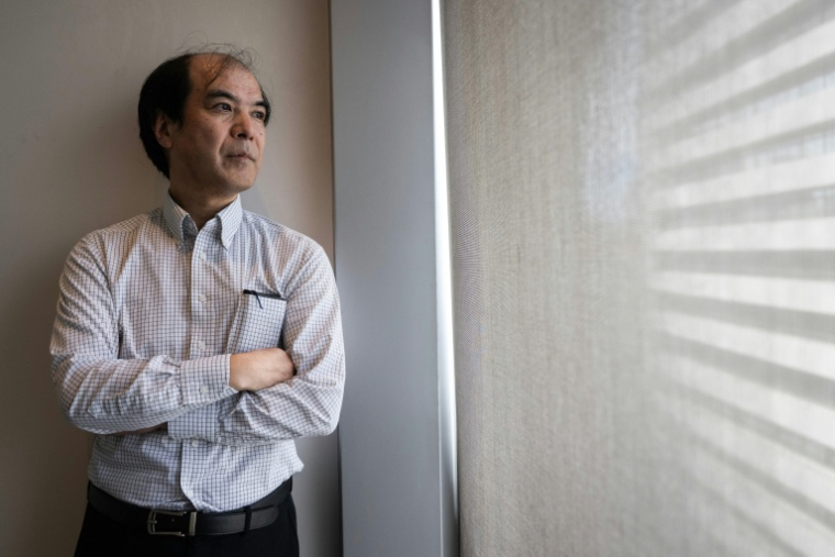Le fondateur du site web Cryptiana, Satoshi Tomokiyo, à Tokyo, le 7 octobre 2026 ( AFP / Andrew CABALLERO-REYNOLDS )