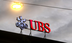 Le logo de la banque suisse UBS, à Zurich