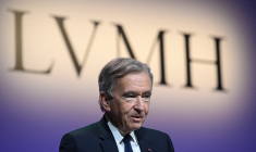 Le patron du numéro un mondial du luxe LVMH Bernard Arnault  ( AFP / STEFANO RELLANDINI )