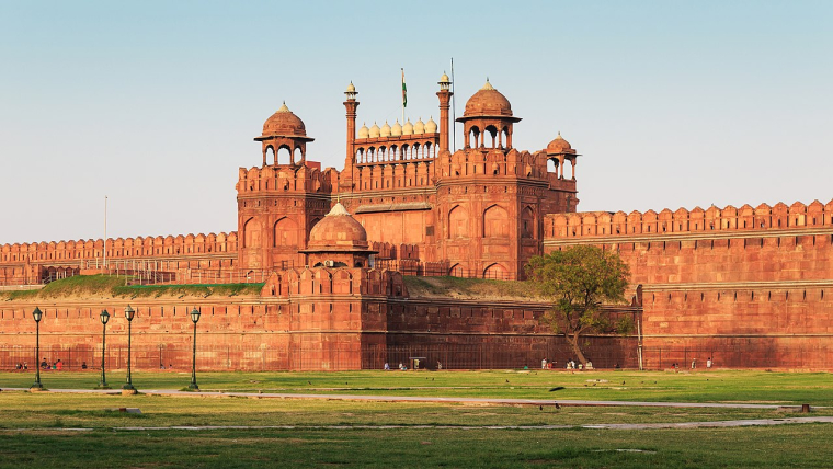 Le fort rouge de New Delhi (Crédit photo: A.Savin - Wikimedia Commons)