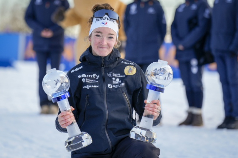 Lou Jeanmonnot à Oslo le 19 mars 2026 ( NTB / Heiko Junge )