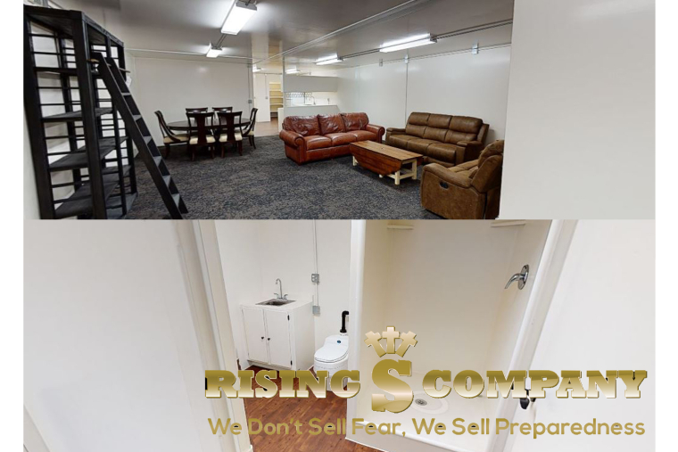 La guerre en Ukraine et la pandémie dynamisent le marché des bunkers de luxe. Crédit photos : https://risingsbunkers.com/