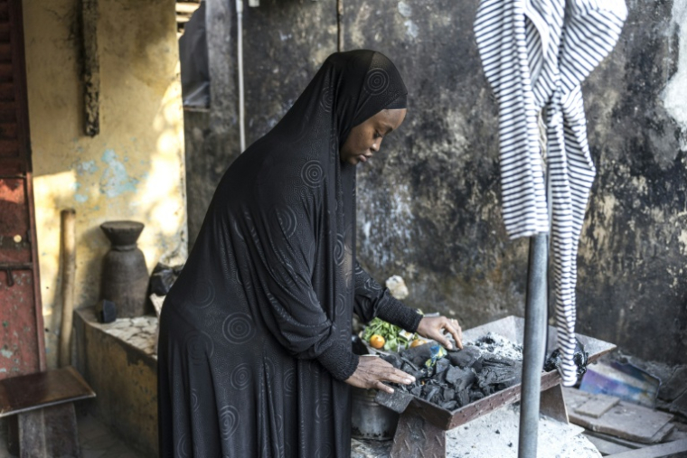 Mariam Soumah à Conakry, le 29 décembre 2025  ( AFP / PATRICK MEINHARDT )