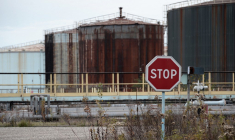 Si les friches d'habitat sont plus nombreuses, les friches industrielles constituent la plus grande part en surface (50%) ( AFP / FREDERICK FLORIN )