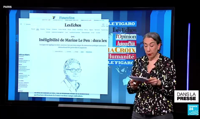 Condamnation de Marine Le Pen: "Mains sales, tête basse"