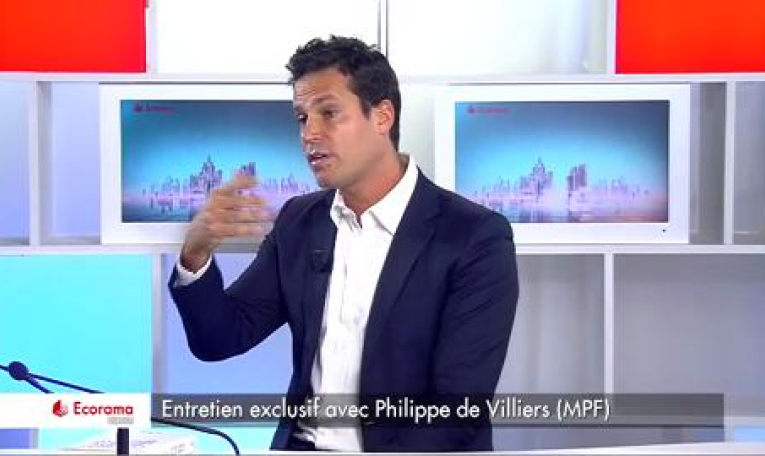 "En France, on ne peut plus entreprendre aujourd'hui. C'est un système soviétoïde", selon Philippe de Villiers (VIDEO)