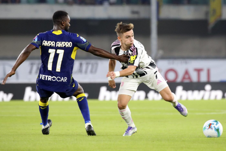 La Juventus patine sur la pelouse du Hellas