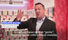 Bandai ouvre sa première boutique française de "gashapon" à Paris