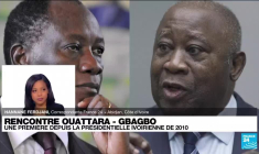 Côte d'Ivoire : Alassane Ouattara et Laurent Gbagbo se rencontrent pour la première fois depuis 2010