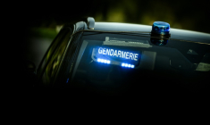 Deux personnes, un policier belge et un occupant d'un véhicule que les autorités belges poursuivaient, sont décédées dans la nuit de mardi à mercredi sur une route à hauteur d'Angevillers en Moselle ( AFP / LOIC VENANCE )