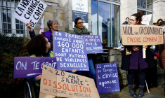 Procès de l'ex-chirurgien Joël Le Scouarnec au palais de justice de Vannes
